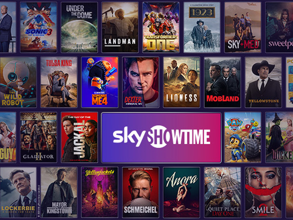 Se masser af film & Serier på Skyshowtime