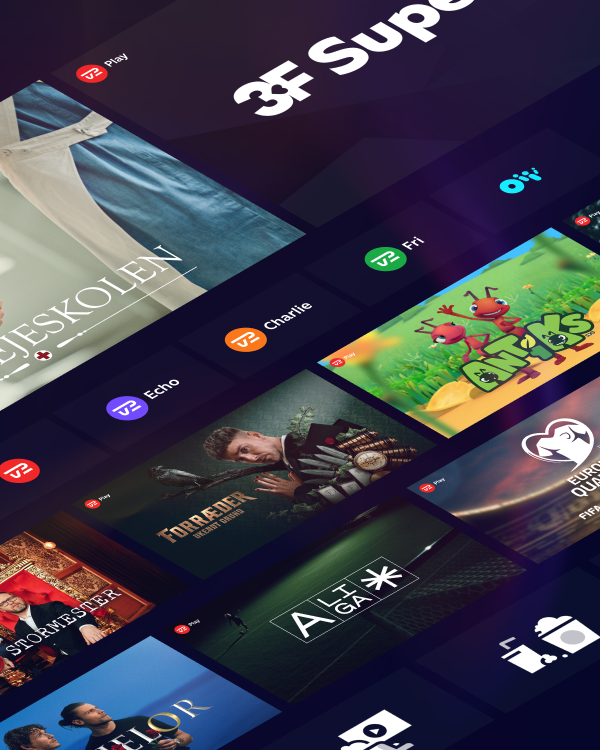 TV 2 Play er stedet, hvor du kan streame alt indhold fra TV 2s kanaler
